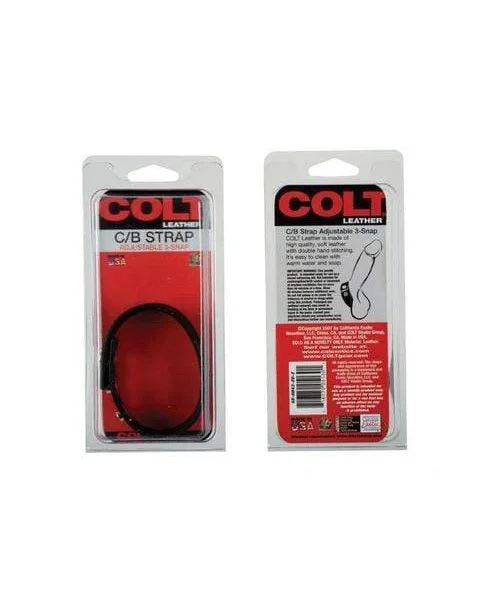 Colt Adjustable 3 Snap Leather