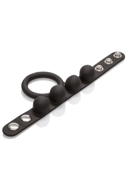 Silicone Large Weighted C-Ring Ball Stretcher by CalExotics — image 6 of 6