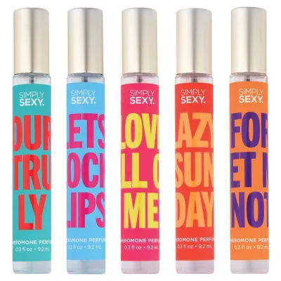 Simply Sexy Pheromone Perfume Introductory Bundle of 38 Pcs