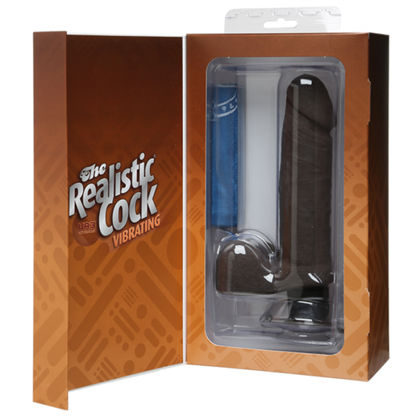 The Realistic 6 Inch Vibrating Cock