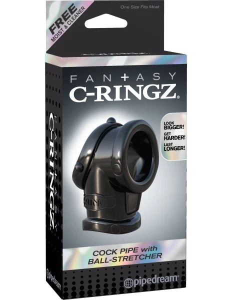 Fantasy C-Ringz - Cock Pipe with Ball-Stretcher