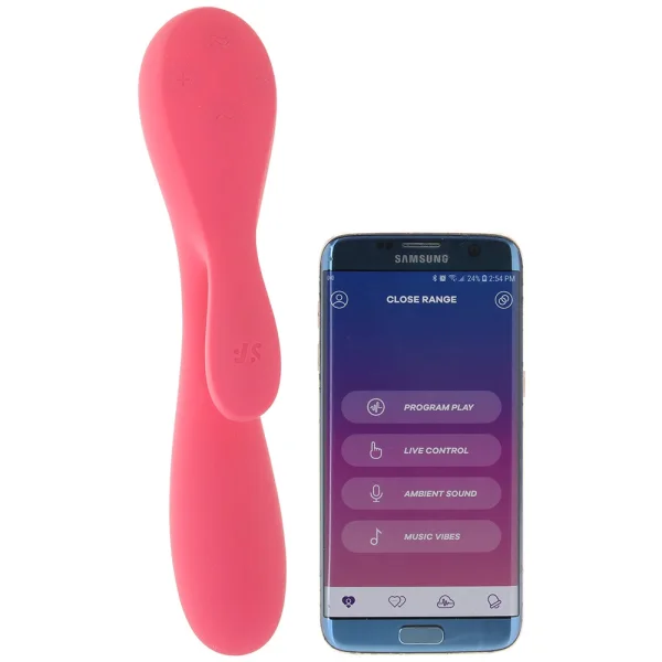 Satisfyer App Enabled Mono Flex Rabbit Vibrator Red