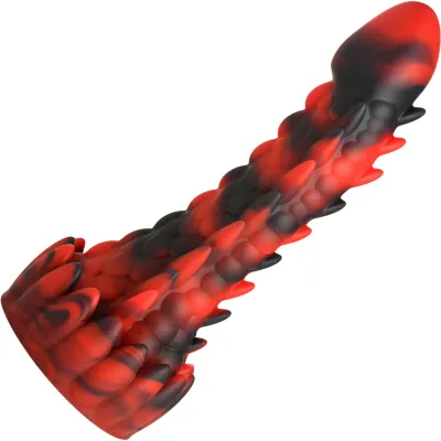 Demon Rising Scaly Dragon 8 Silicone Suction Cup Dildo By Creature Cocks