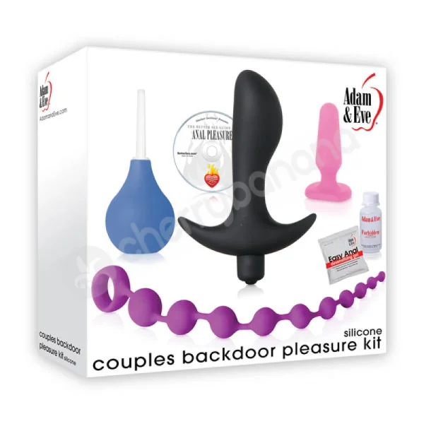 Adam & Eve Silicone Couples Backdoor Pleasure Kit