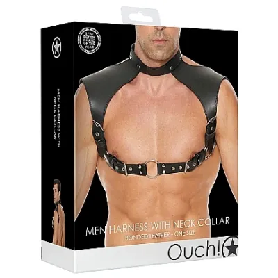 Men s Harness with Neck Collar