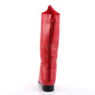 HERO 100 MEN RED SUPER HERO Comic Character BOOT