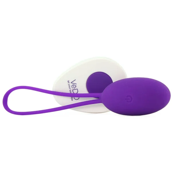VeDO Peach Remote-Controlled Vibrating Egg - 'Into You Indigo'
