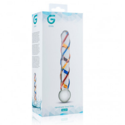 Ella Paradis Glass Multicolor Dildo