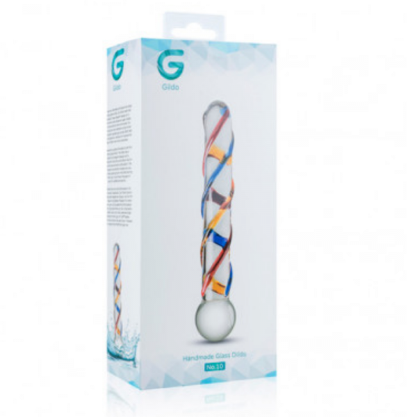 Ella Paradis Glass Multicolor Dildo