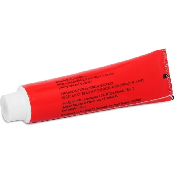 Anal-Ese Cherry - Numbing Anal Lubricant | 0.5oz (15ml)