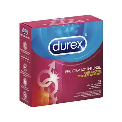 Durex Performax Intense Condoms 24 Pack 24