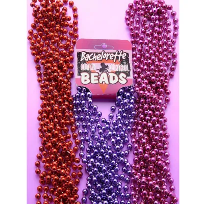 Bachelorette Beads Red 6 per