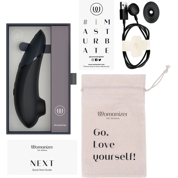 Womanizer Next 3D Pleasure Air Stimulator in Black