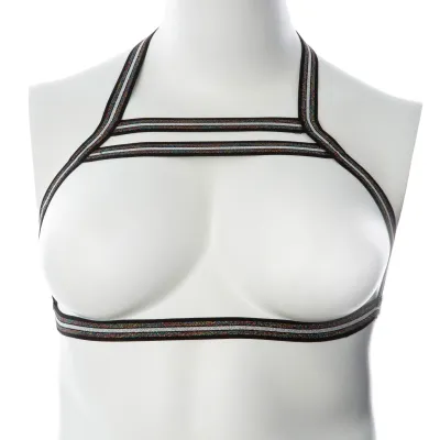 Gender Fluid Silver Lining Harness Small large Multi Color