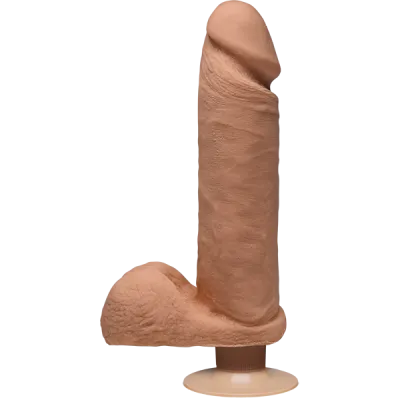 The D 8 inch Vibrating Perfect D Caramel