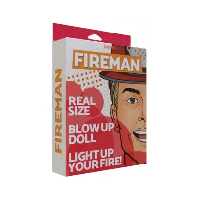 Fireman Inflatable Party Doll