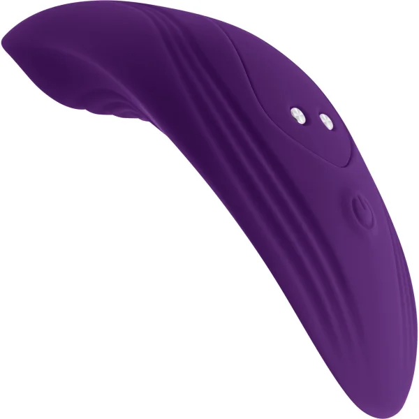 Playboy Our Little Secret Rechargeable Silicone Panty Vibe With Remote - Purple