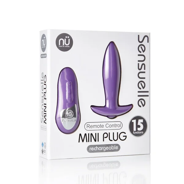 Nu Sensuelle Remote Control Vibrating Mini Plug — image 7 of 11