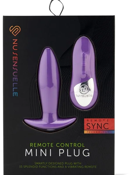 Nu Sensuelle Remote Control Vibrating Mini Plug — image 9 of 11