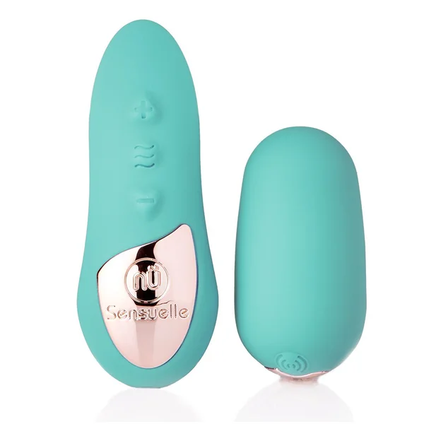 Nu Sensuelle 15 Function Remote Control Petite Egg Blue — image 3 of 13