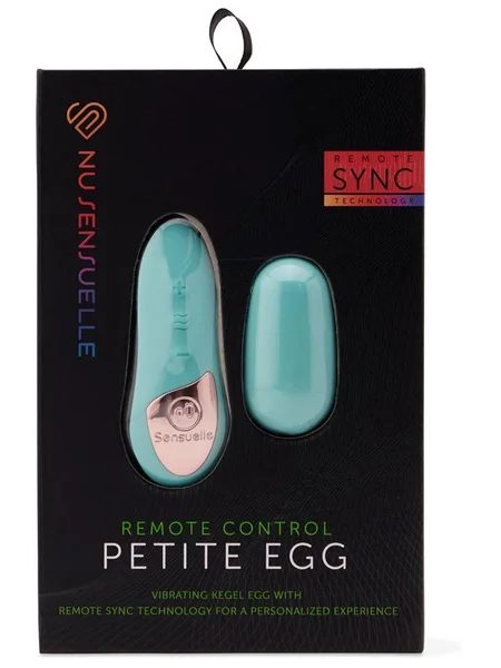 Nu Sensuelle 15 Function Remote Control Petite Egg Blue — image 12 of 13