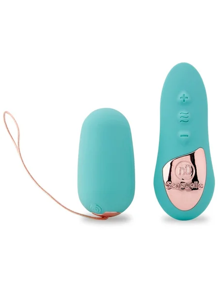 Nu Sensuelle 15 Function Remote Control Petite Egg Blue — image 11 of 13