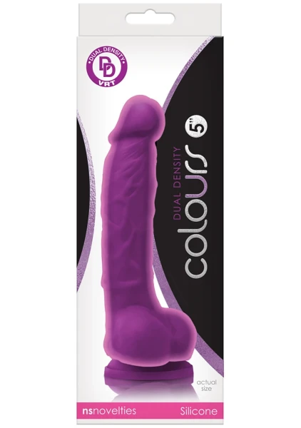 Colours Dual-Density 5" Dildo