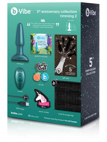Plug: B-Vibe Limited Edition Rimming 2 with Remote