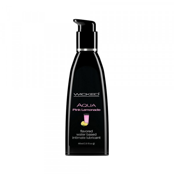Wicked Aqua Pink Lemonade Flavored Lubricant 2oz