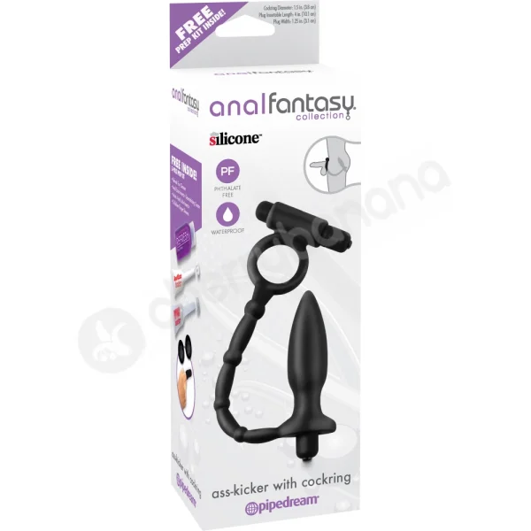 Anal Fantasy Collection Ass Kicker with Cockring
