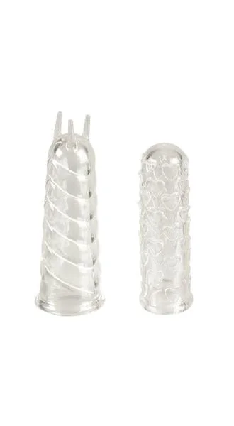 Silicone finger teasers