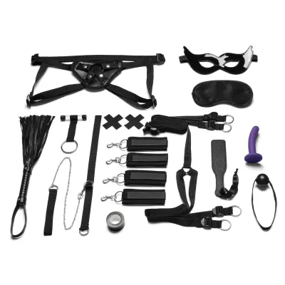 Everything You Need BDSM in a Box 12pc Bedspreaders Set
