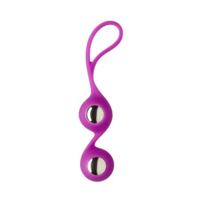 Personal Care Duo Kegel Balls Purple with Sleeve
