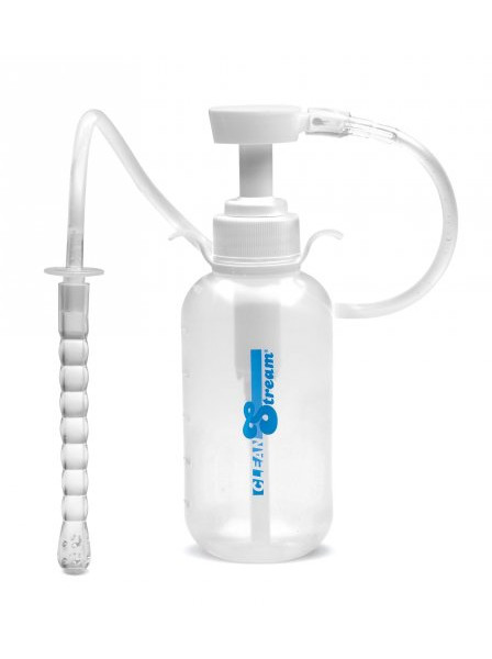 Pump Action Enema Bottle With Nozzle