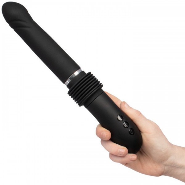 Bondara Thrust Pilot Black Thrusting Vibrator – 12 Inch
