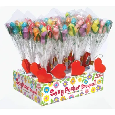 Candy Penis Bouquet 12 Piece Display