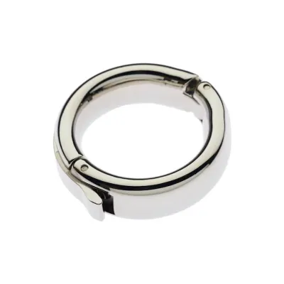 Kink Range Adjustable Steel Cock Ring 40 46mm 40mm