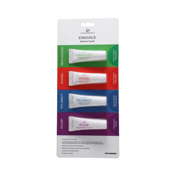 Doc Johnson Enhance Pleasure 4-pack
