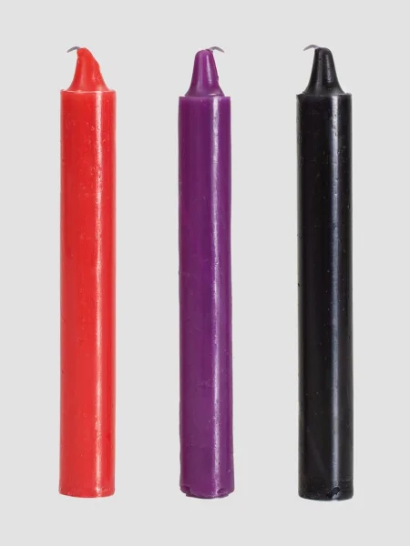 Doc Johnson Japanese Hot Wax Drip Bondage Candles (3 Pack) — image 5 of 6