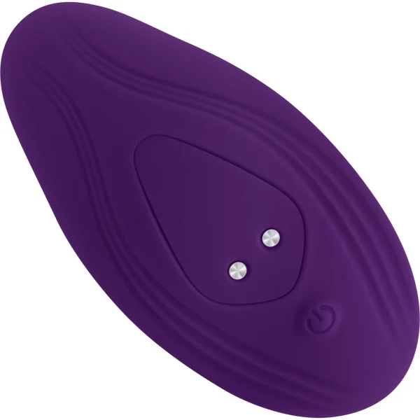 Playboy Our Little Secret Rechargeable Silicone Panty Vibe With Remote - Purple