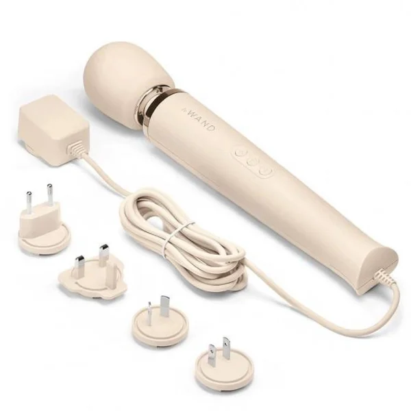 Le Wand Powerful Plug-in Vibrating Massager Cream