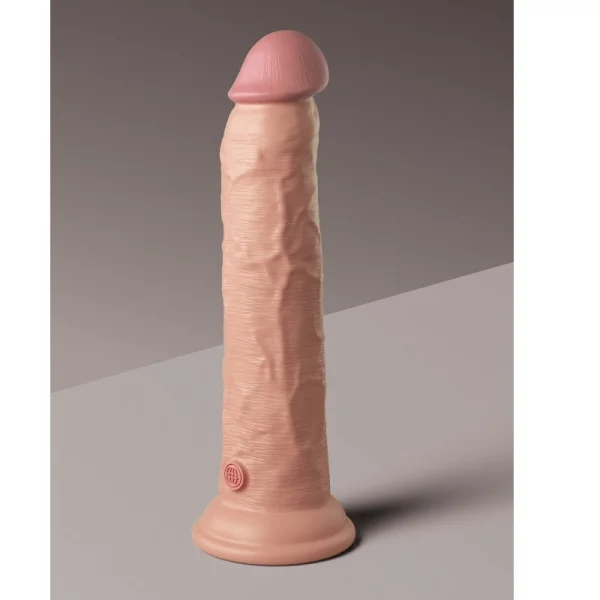 Pipedream Products King Cock Elite 9” Silicone Cock Light