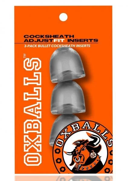 Oxballs Cocksheath Adjustfit Inserts - Pack of 3 Clear — image 6 of 6