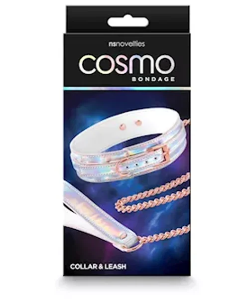 Cosmo Bondage - Collar and Leash - Rainbow — image 8 of 8