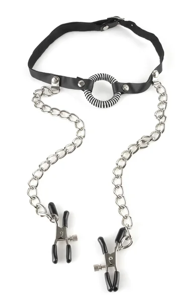 Fetish Fantasy O-Ring Gag Nipple Clamps — image 15 of 15