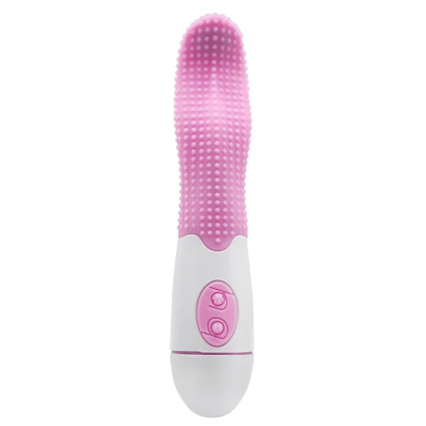 Flexible Tongue Vibrator with Nubs **Only 1 Per Order