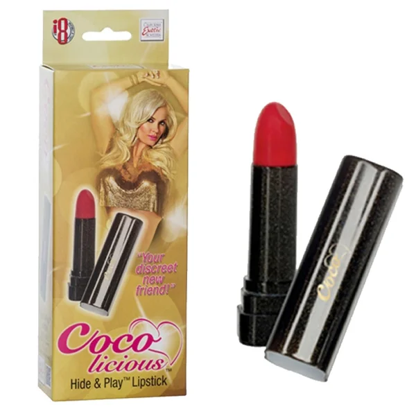 Hide & Play Lipstick Vibrator by CalExotics - Red