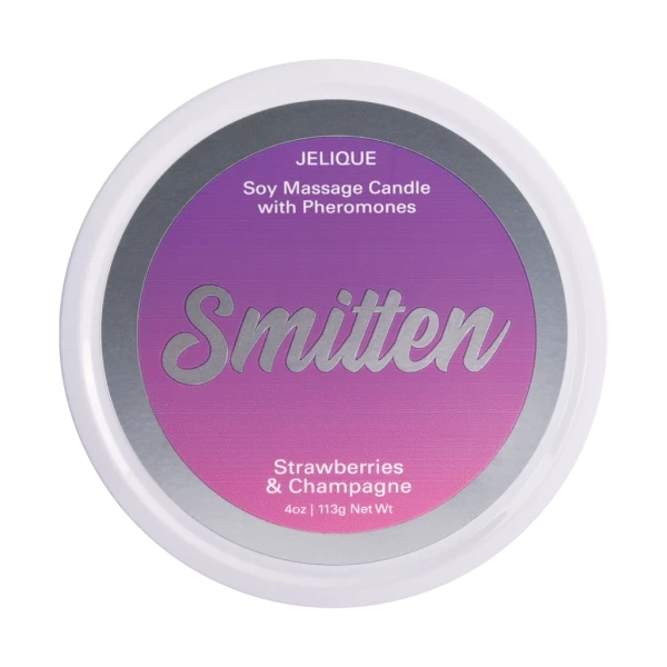 Jelique Massage Candle Smitten Strawberries & Champagne