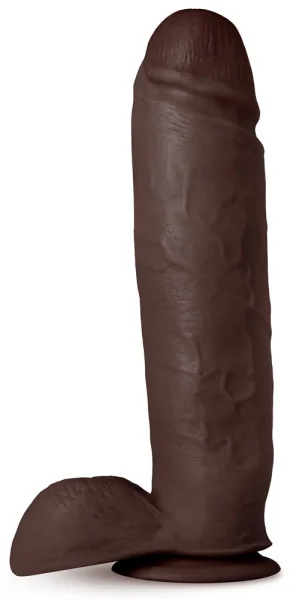 Au Naturel - Huge - 10 Inch Dildo - Chocolate