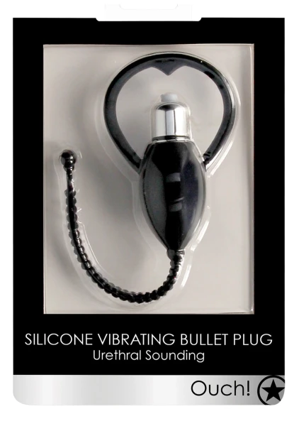 Ouch! Urethral Sounding Vibrating Bullet Plug